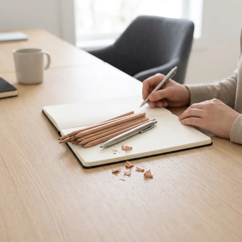 Pencils and eternal writing